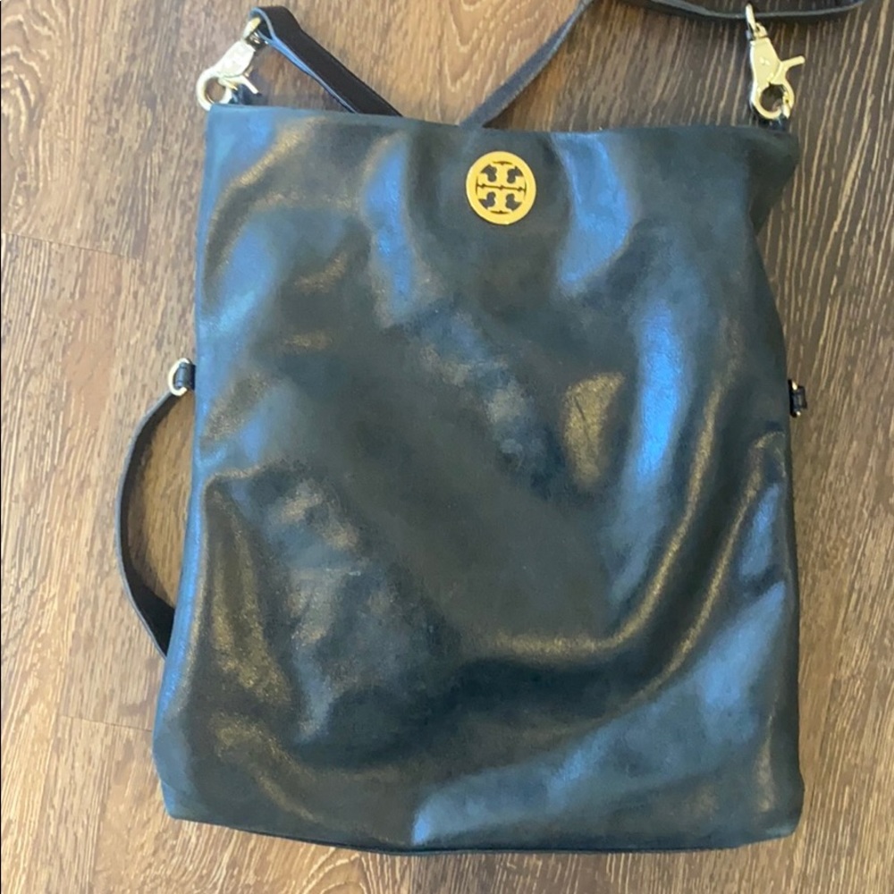 Tory Burch soft black leather convertible purse - Picture 11 of 15
